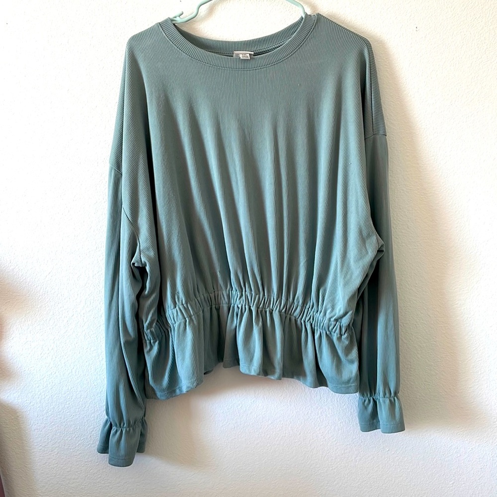 A New Day ruffle tshirt